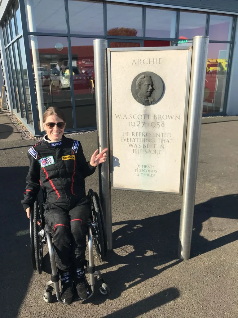 Snetterton Sauna Race Report Nathalie McGloin Snetterton race